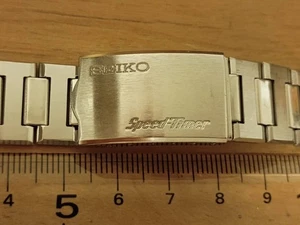 Seiko 5 Temporizador de Velocidad Deportivo SPORTS SPEEDTIMER Pulsera Original XAA970 Cinturón - Imagen 1 de 10