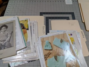 Women's Fashion Knitting knit Designs Pattern Booklets Child, Baby Lot of 30 - Picture 1 of 5