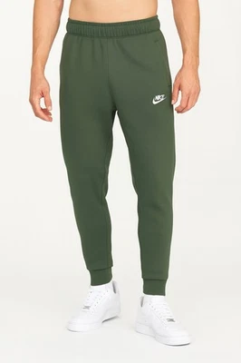 Nike Jogginghose Trainingshose Sporthose Herren Club Fleece grün M - XXL - Bild 1 von 2