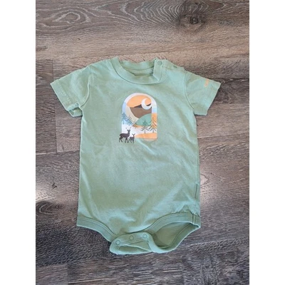 Боди с коротким рукавом Carhartt Baby Green Deer Graphic размер 9 месяцев #5 - Изображение 1 из 4