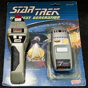 PHASER TYPE 1 & 2 con PIN COMM • FUNZIONANTE • PLAYMATES STAR TREK LA PROSSIMA GENERAZIONE - Foto 1 di 3