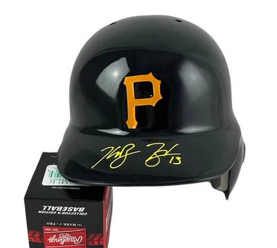 Ke'Bryan Hayes Pittsburgh Pirates Signed Full-Size Helmet Beckett COA - Image 1 of 2