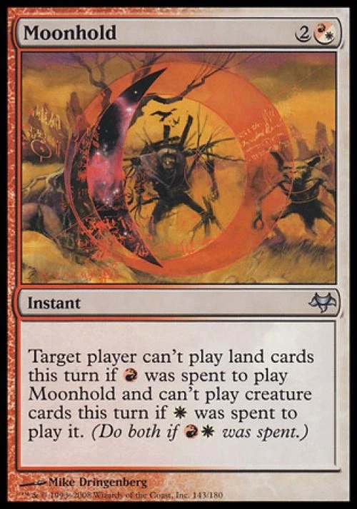 Moonhold -Foil Medium Play MTG Eventide - Image 1 of 1