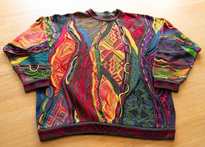 Coogi Australia SUPER RARE  Vintage 90s COOGI Sweater Large - Bild 1 von 4