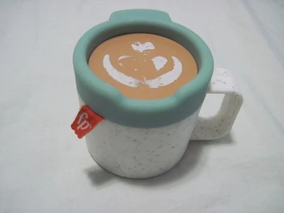 Fisher-Price Sonajero A-Latte Taza de Café Mordedor Juguete Sensorial Infantil *Usado Foto 1 de 4