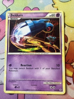 Beldum - 44/95 - Common LP, English Pokemon Unleashed - Image 1 of 2
