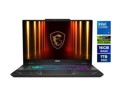 GPU para portátil MSI Cyborg 17 - 17,3" GeForce RTX 5060 - Intel Core 9 270H (2,70-5,80 Foto 1 de 4