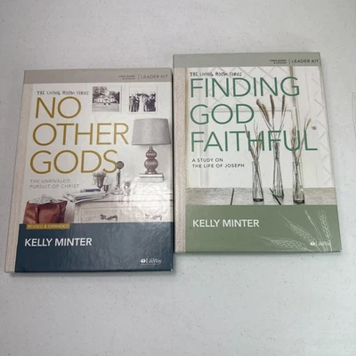 Kelly Minter NO OTHER GODS, FINDING GOD FAITHFUL Lifeway Leader Kits 2 CD Sets - Image 1 of 4