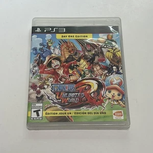 One Piece Unlimited World Red Day One Edition (Sony PlayStation 3, 2014) PS3 - Imagen 1 de 12