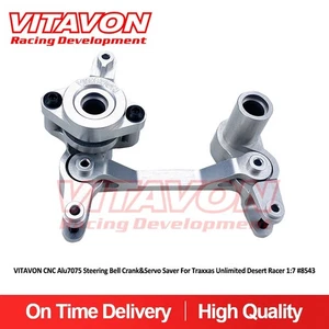 Vitavon UDR CNC Alu 7075 Lenkglocke Kurbel & Servo Saver für Traxxas UDR 1/7 - Bild 1 von 11