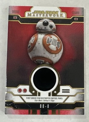 2025 Star Wars Masterwork BB-8 Red Parallel Control Panel Relic 11/25 - Image 1 of 2