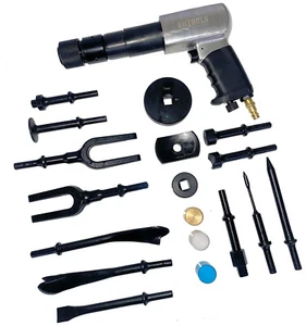 Vibrations Druckluftmeißel Druckluft Meißelhammer Schlaghammer Set 259 - Bild 1 von 2