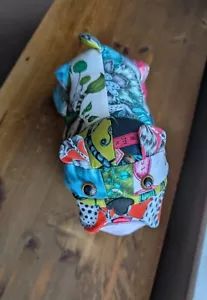 Handmade Plush French Bulldog Made With Emma J Shipley Fabric - Picture 1 of 7