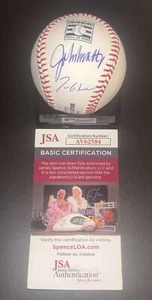 John Smoltz & Tom Glavine Signed Hall of Fame Baseball Atlanta Braves JSA COA - Picture 1 of 1
