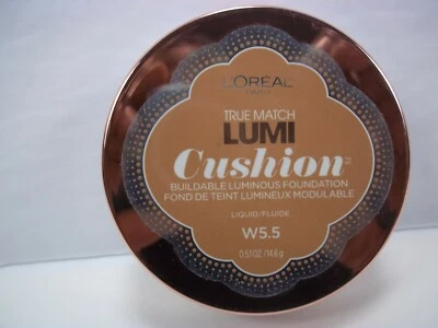 Loreal True Match Lumi Cushion Buildable Luminous Foundation W 5.5 SUNTAN - Image 1 of 2