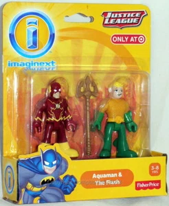 Fisher Price Imaginext DC Super Friends Aquaman & Flash Exclusive - Picture 1 of 1