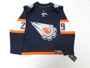 DRAISAITL EDMONTON OILERS FANATICS REVERSE RETRO 2.0 BREAKAWAY HOCKEY JERSEY - Picture 1 of 2