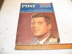August 14, 1965 THE SATURDAY EVENING POST Magazine -My Twelve Years With Kennedy - Imagen 1 de 5