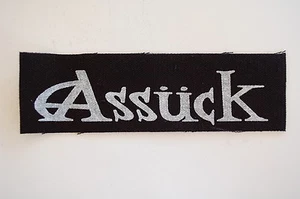 Assuck Cloth Patch Sew On Badge Punk Rock Misery Index Nausea Approx 6"X2" (CP98 - Picture 1 of 1