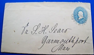 UNITED STATES 1887  -  SCOTT #U294  -   USED COVER    (co17) - Picture 1 of 2