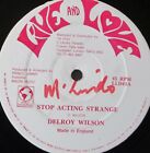 DELROY WILSON Stop Acting Strange 12" Single