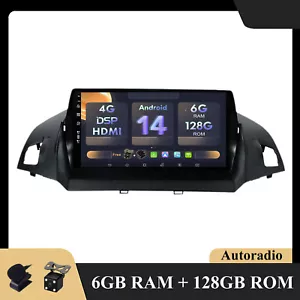 Android 14 para Ford Kuga Escape 2013-2016 GPS Navegación reproductor de coche - Imagen 1 de 16