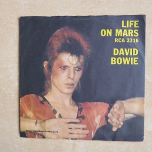 DAVID BOWIE Life On Mars UK original 7" in picture sleeve Solid centre RCA 1971 - Picture 1 of 4