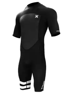 Hurley Fusion 202 Back Zip Wetsuit - 2 mm, UPF 50+, Shorty -L- NWT - Picture 1 of 3