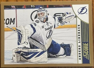2013-14 Score Gold Anders Lindback #461 Tampa Bay Lightning - Picture 1 of 2