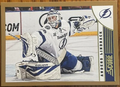 2013-14 Score Gold Anders Lindback #461 Tampa Bay Lightning - Image 1 of 2