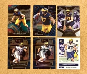 2022 Panini Select Draft Picks Aidan Hutchinson RC Unstoppable/Fiel - Picture 1 of 2