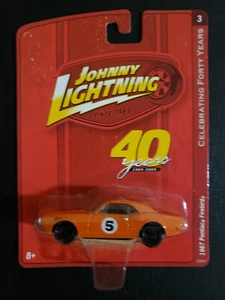 Johnny Lightning 40 Years 1967 Pontiac Firebird Orange - Picture 1 of 1