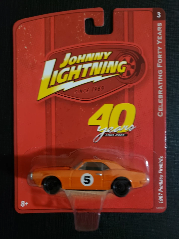 Johnny Lightning 40 Years 1967 Pontiac Firebird Orange - Image 1 of 1