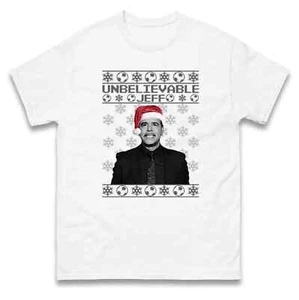 Unbelievable Jeff Christmas T Shirt,Chris Kamara Football Catchphrase Xmas Tee - Picture 1 of 3