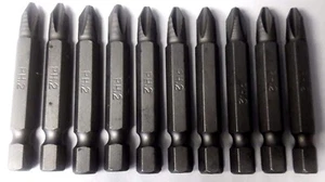 Credo 43222 #2 Phillips 2" Screw Tips 10pcs - Picture 1 of 1
