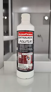 Entkalker - Politur 0,5 L Kalkflecken Glas Dusche Entkalker Poliermittel flüssig - Bild 1 von 3