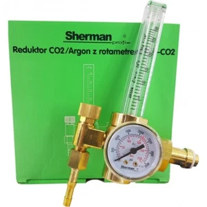 Druckminderer Argon/CO2 Regulator Druckregler mit Flowmeter 6 mm - Bild 1 von 7