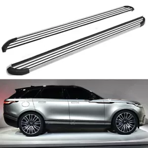 2 piezas pedal estribo lateral barra Nerf se adapta a Land Rover Velar 2018-2024 - Imagen 1 de 5