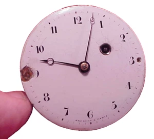 RELOJ BOLSILLO VINTAGE 48MM BREGUET A PARIS 1/4 REPETIDOR BORDE FUSIBLE MOVIMIENTO - Imagen 1 de 19