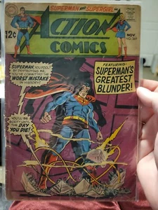 Action Comics #369 (November 1968, DC) Lower grade - Picture 1 of 9