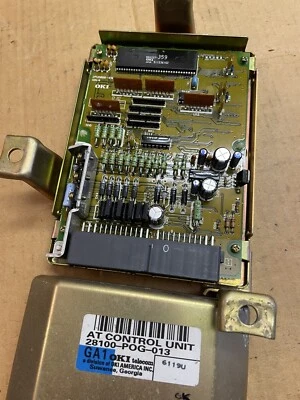 1995 1996 Honda ACCORD V6 2.7L COMPUTADOR DE TRANSMISSÃO AUTOMÁTICA TCU OEM 28100-POG-013 - Imagem 1 de 4