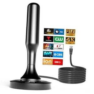 TV Antenna for Smart TV Indoor, Strong Magnetic Base Indoor TV Antenna for - Picture 1 of 7
