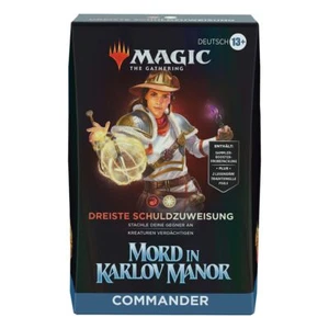 Magic: The Gathering Mord in Karlov Manor Commander Deck Deutsch Dreiste - Bild 1 von 1