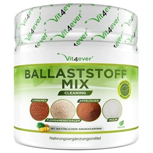 Ballaststoff-Mix - 400g Pulver -  100% Vegan - Leinsamen - Flohsamen - Inulin - Bild 1 von 8