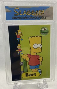 2000 Inkworks The Simpsons Bart Simpson #23 SLABBED!