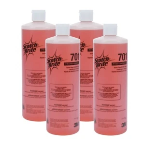 Scotch-Brite PROFESSIONAL 26012 Quick Clean 1 Qt Griddle Liquid (4/Carton) New - Picture 1 of 2
