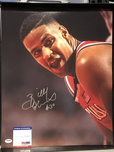 BILLY OWENS Signed Autograph Auto 16x20 Photo Picture Syracuse Orange PSA/DNA - Picture 1 of 3