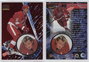 1997-98 Pacific Invincible Red Sergei Fedorov #46 HOF