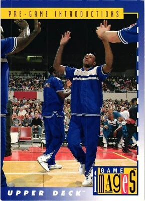 1993-94 Upper Deck Game Images #461 Mitch Richmond Pre-Game Introductions - Image 1 of 2