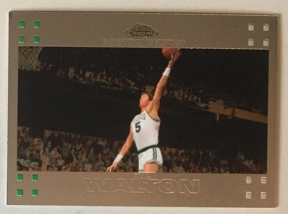 BILL WALTON, 2007-2008 TOPPS CHROME CARD IN EXCELLENT CONDITION !   - Image 1 of 1